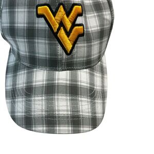 WVU Mountaineers Plaid‎ Hat Cap Fitted NCAA College Baseball